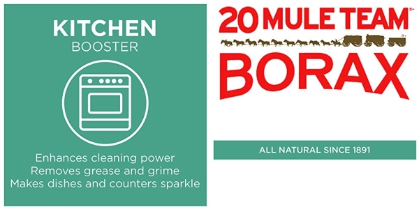 Purchase 20 Mule Team Borax Laundry Booster 65oz (Pack of 4) on Amazon.com