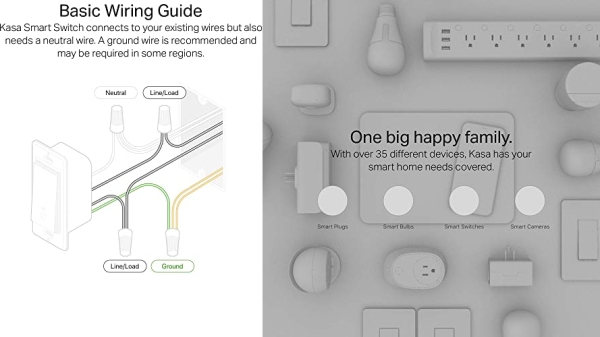 Purchase Kasa Smart Light Switch by TP-Link - Needs Neutral Wire, WiFi Light Switch, Works with Alexa on Amazon.com