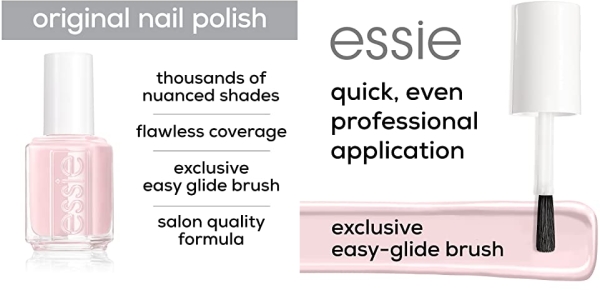 Purchase essie Nail Polish, Glossy Shine Finish, Mademoiselle, 0.46 fl. oz. on Amazon.com