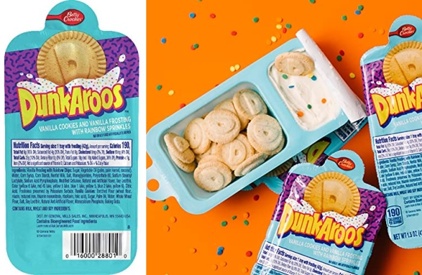 Purchase Dunkaroos, Vanilla Cookies and Vanilla Frosting, 6 ct, 9 oz on Amazon.com