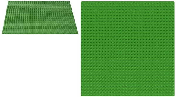 Purchase LEGO Classic Green Baseplate Supplement for Building, Playing, and Displaying LEGO Creations, 10 x 10 inches on Amazon.com