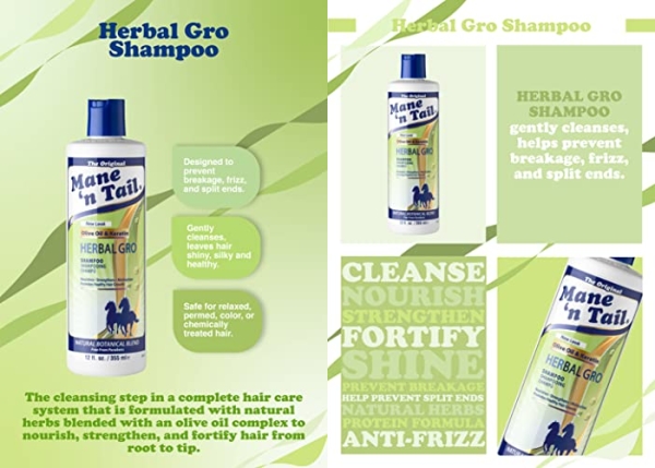 Purchase Mane N Tail Herbal Gro Shampoo, 12 Ounce on Amazon.com
