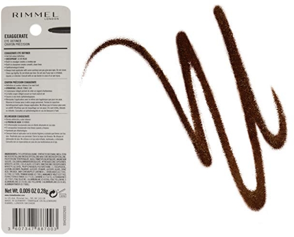 Purchase Rimmel Exaggerate Waterproof Eye Definer, 212 Rich Brown on Amazon.com