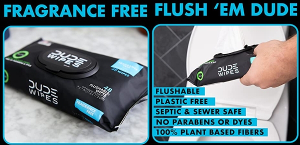 Purchase Dude Products Wipes Flushable Wipes Dispenser, Pack of 1 on Amazon.com