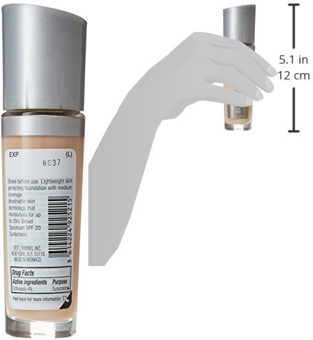 Purchase Rimmel Lasting Finish Breathable Foundation, Ivory, 1 Fluid Ounce on Amazon.com