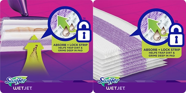 Purchase Swiffer Wetjet Hardwood Mop Pad Refills for Floor Mopping and Cleaning, All Purpose Multi Surface Floor Cleaning Product, 24 Count on Amazon.com