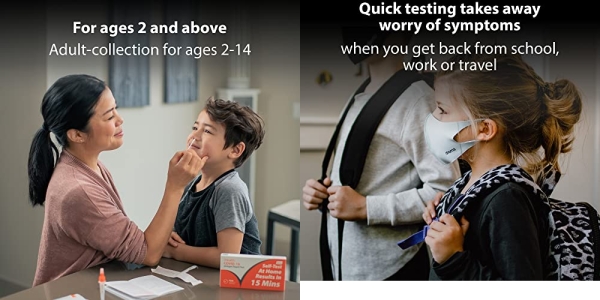 Purchase iHealth COVID-19 Antigen Rapid Test, 2 Tests per Pack, FDA Authorized, Non-invasive Nasal Swab on Amazon.com