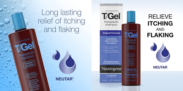 Purchase Neutrogena T/Gel Therapeutic Shampoo Original Formula, Anti-Dandruff Treatment, 16 fl. oz on Amazon.com