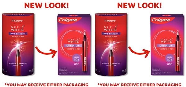 Purchase Colgate Optic White Overnight Teeth Whitening Pen, Teeth Stain Remover to Whiten Teeth, 35 Nightly Treatments, 0.08 Fl Oz on Amazon.com