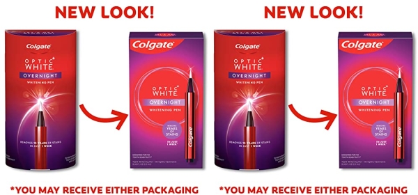 Purchase Colgate Optic White Overnight Teeth Whitening Pen, Teeth Stain Remover to Whiten Teeth, 35 Nightly Treatments, 0.08 Fl Oz on Amazon.com