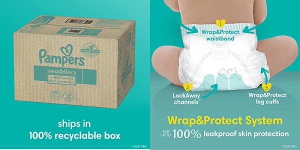 Purchase Diapers Size 5, 132 Count - Pampers Swaddlers Disposable Baby Diapers, ONE MONTH SUPPLY on Amazon.com