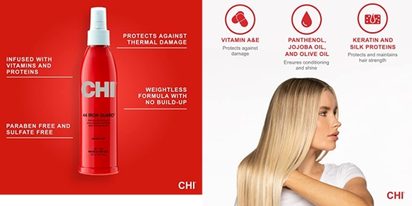Purchase CHI 44 Iron Guard Thermal Protection Spray 8 Fl Oz on Amazon.com