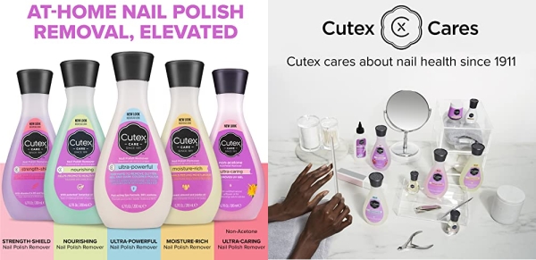 Purchase Cutex Ultra-Powerful Nail Polish Remover 6.76 Fl Oz on Amazon.com