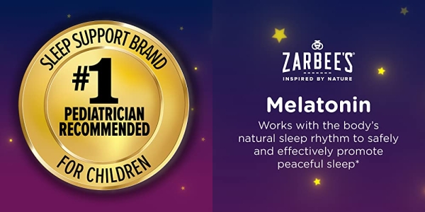 Purchase Zarbee's Naturals Sleep with Melatonin Supplement, Berry Flavored, Multi, 50 Count on Amazon.com