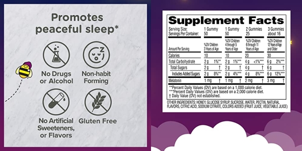 Purchase Zarbee's Naturals Sleep with Melatonin Supplement, Berry Flavored, Multi, 50 Count on Amazon.com