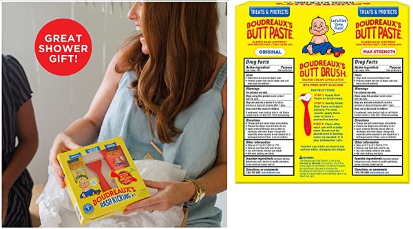Purchase Boudreaux's Butt Paste Complete Rash Kicking Kit, Diaper Rash Cream Ointments for Baby & Applicator on Amazon.com