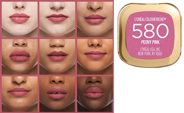 Purchase L'Oreal Paris Colour Riche Lipcolour, Peony Pink on Amazon.com