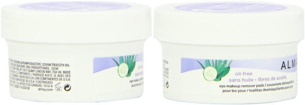 Purchase Almay Oil Free Eye Makeup Remover Pads, 15 Count in 1 box on Amazon.com