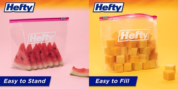 Purchase Hefty Slider Storage Bags Quart Size, 40 Count, Pack of 3 on Amazon.com