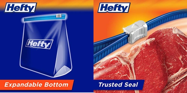 Purchase Hefty Slider Freezer Bags, Gallon Size, 75 Count, 25 Count (Pack of 3) on Amazon.com