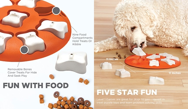 Purchase Nina Ottosson by Outward Hound Dog Treat Puzzle on Amazon.com