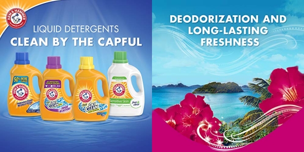 Purchase Arm & Hammer Clean Scentsations Tropical Paradise Liquid Laundry Detergent, 57 loads on Amazon.com