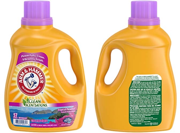 Purchase Arm & Hammer Clean Scentsations Tropical Paradise Liquid Laundry Detergent, 57 loads on Amazon.com