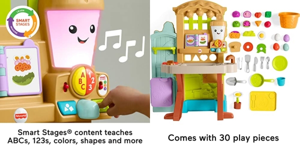 Purchase Fisher-Price Laugh & Learn Grow-the-Fun Garden to Kitchen on Amazon.com