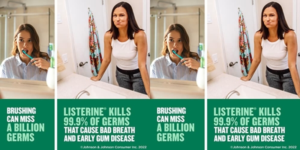 Purchase Listerine Freshburst Antiseptic Mouthwash with Germ-Killing Oral Care Formula to Fight Bad Breath, Plaque and Gingivitis, 500 mL on Amazon.com