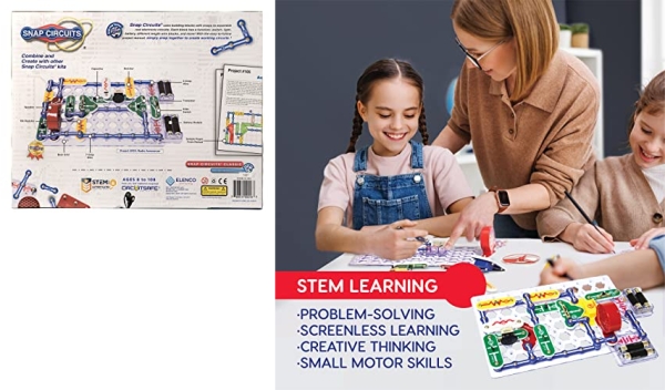 Purchase Snap Circuits Classic SC-300 Electronics Exploration Kit, Over 300 Projects on Amazon.com