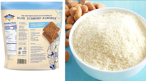 Purchase Blue Diamond Almond Flour, Gluten Free, Blanched, Finely Sifted 3 Pound bag on Amazon.com