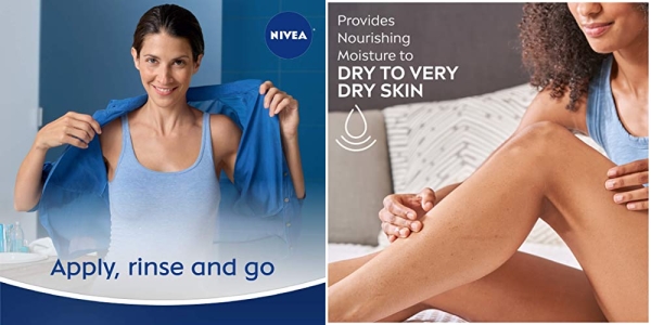 Purchase NIVEA Cocoa Butter In-Shower Body Lotion - Non-Sticky For Dry to Very Dry Skin - 13.5 oz. Bottle on Amazon.com