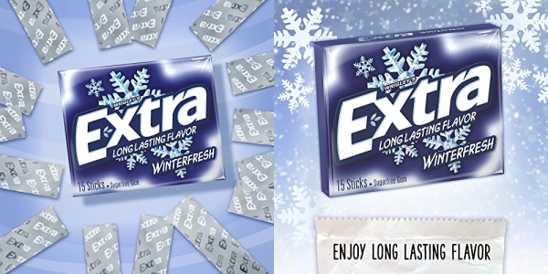 Purchase EXTRA Winterfresh Chewing Gum, 15 Pieces (10 Pack) on Amazon.com
