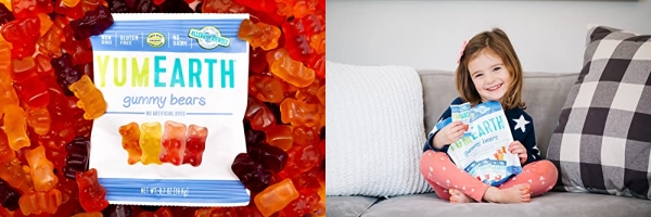 Purchase YumEarth Gluten Free Gummy Bears, Assorted Flavors, 2.5 Oz Bag - Allergy Friendly, Non GMO on Amazon.com