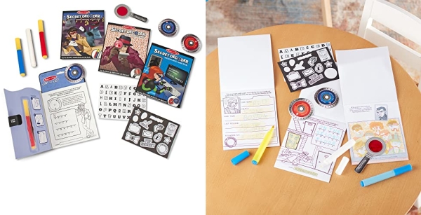 Purchase Melissa & Doug On the Go Secret Decoder Deluxe Activity Set and Super Sleuth Toy on Amazon.com