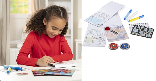 Purchase Melissa & Doug On the Go Secret Decoder Deluxe Activity Set and Super Sleuth Toy on Amazon.com