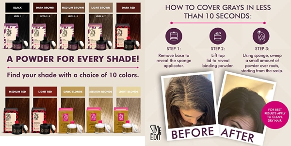 Purchase Style Edit Root Touch Up, to Cover Up Roots and Grays, Medium Brown Hair Color on Amazon.com