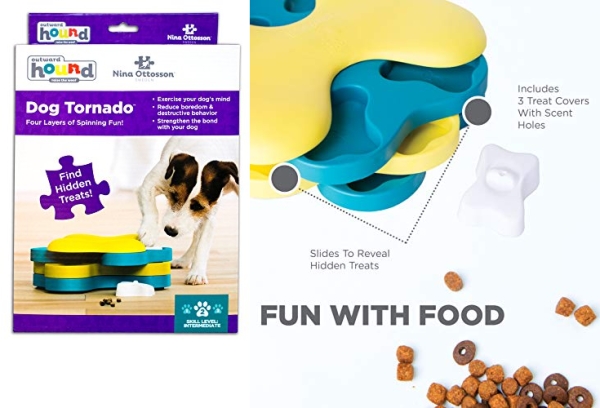 Purchase Nina Ottosson by Outward Hound Dog Treat Puzzle on Amazon.com