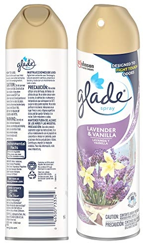 Purchase Glade Air Freshener, Room Spray, Lavender & Vanilla, 8 Oz on Amazon.com