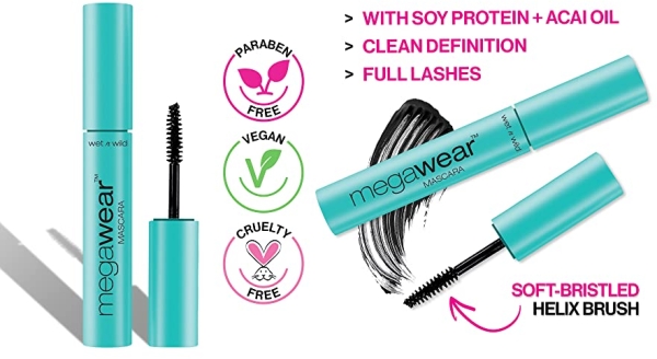 Purchase Wet n Wild Enhance and Define Megawear Mascara, Black, 1 Oz on Amazon.com