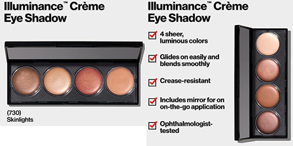 Purchase Creme Eyeshadow Palette by Revlon, 730 Skin Lights, 0.12 Oz on Amazon.com