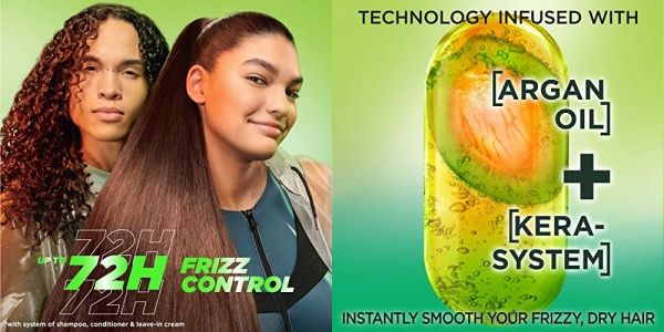 Purchase Garnier Fructis Sleek and Shine Anti-Frizz Serum, Frizzy, Dry, Unmanageable Hair, 5.1 fl; oz. on Amazon.com