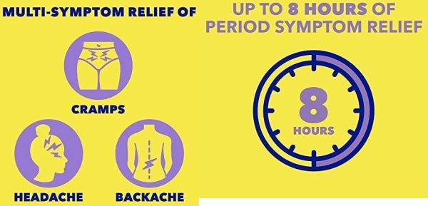 Purchase Midol Long Lasting Relief, Menstrual Pain Reliever - 20 Count on Amazon.com