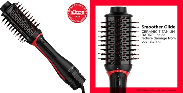 Purchase REVLON One-Step Volumizer PLUS 2.0 Hair Dryer and Hot Air Brush, Black on Amazon.com
