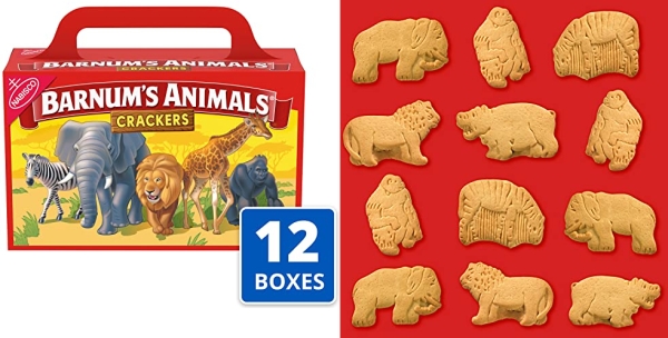 Purchase Barnum's Original Animal Crackers, Easter Cookies, 2.13 oz (Pack of 12) on Amazon.com