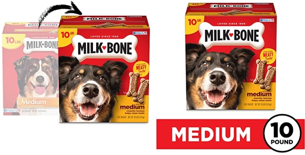 Purchase Milk-Bone Original Dog Treats Biscuits for Medium Dogs, 10 Pounds on Amazon.com