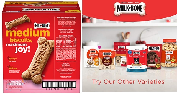 Purchase Milk-Bone Original Dog Treats Biscuits for Medium Dogs, 10 Pounds on Amazon.com