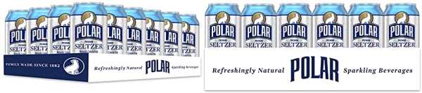 Purchase Polar Seltzer Water Original, 12 fl oz cans, 24 pack on Amazon.com