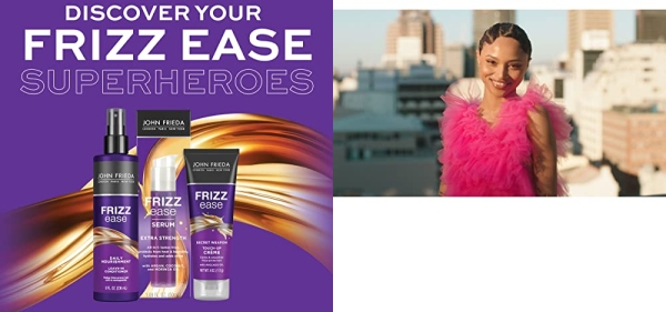 Purchase John Frieda Frizz Ease Extra Strength Serum, Nourishing Treatment For Thick, Coarse Hair on Amazon.com