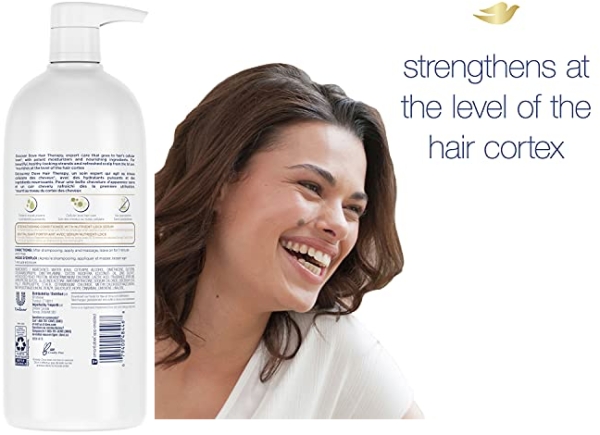 Purchase Dove Hair Therapy Conditioner for Damaged Hair Breakage Remedy Hair Conditioner with Nutrient-Lock Serum 33.8 oz on Amazon.com
